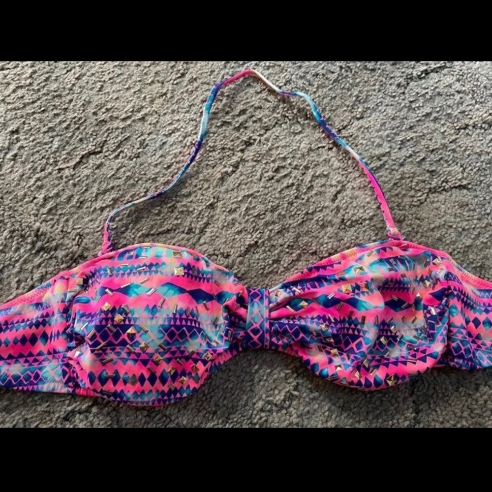 PINK swim top size M